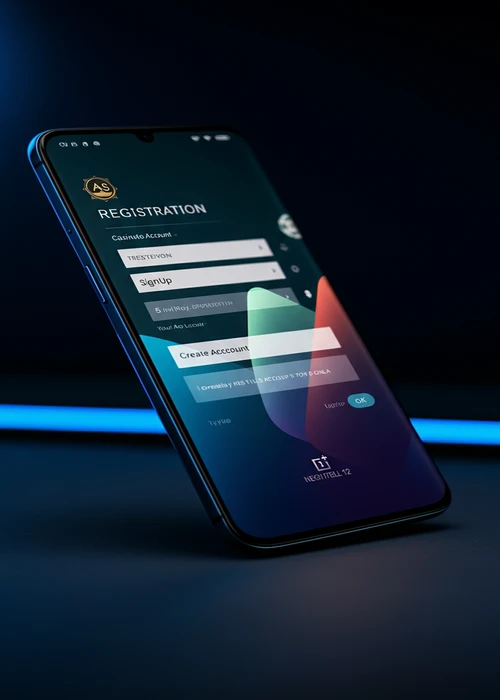 A clear image of the 7gold Casino registration form on a desktop screen, showcasing user-friendly input fields for personal details.